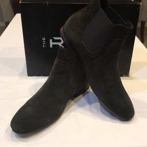 Suede Chelsea Boots by The Rail Size 44 (10.5 -11 US) Dark Charcoal Grey
